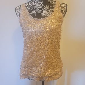 Express Tank Top With Sequins